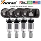 4x Xhorse XDTPM1EN TPMS Sensor Universal Programmable 315/433Mh for VVDI Max Pro