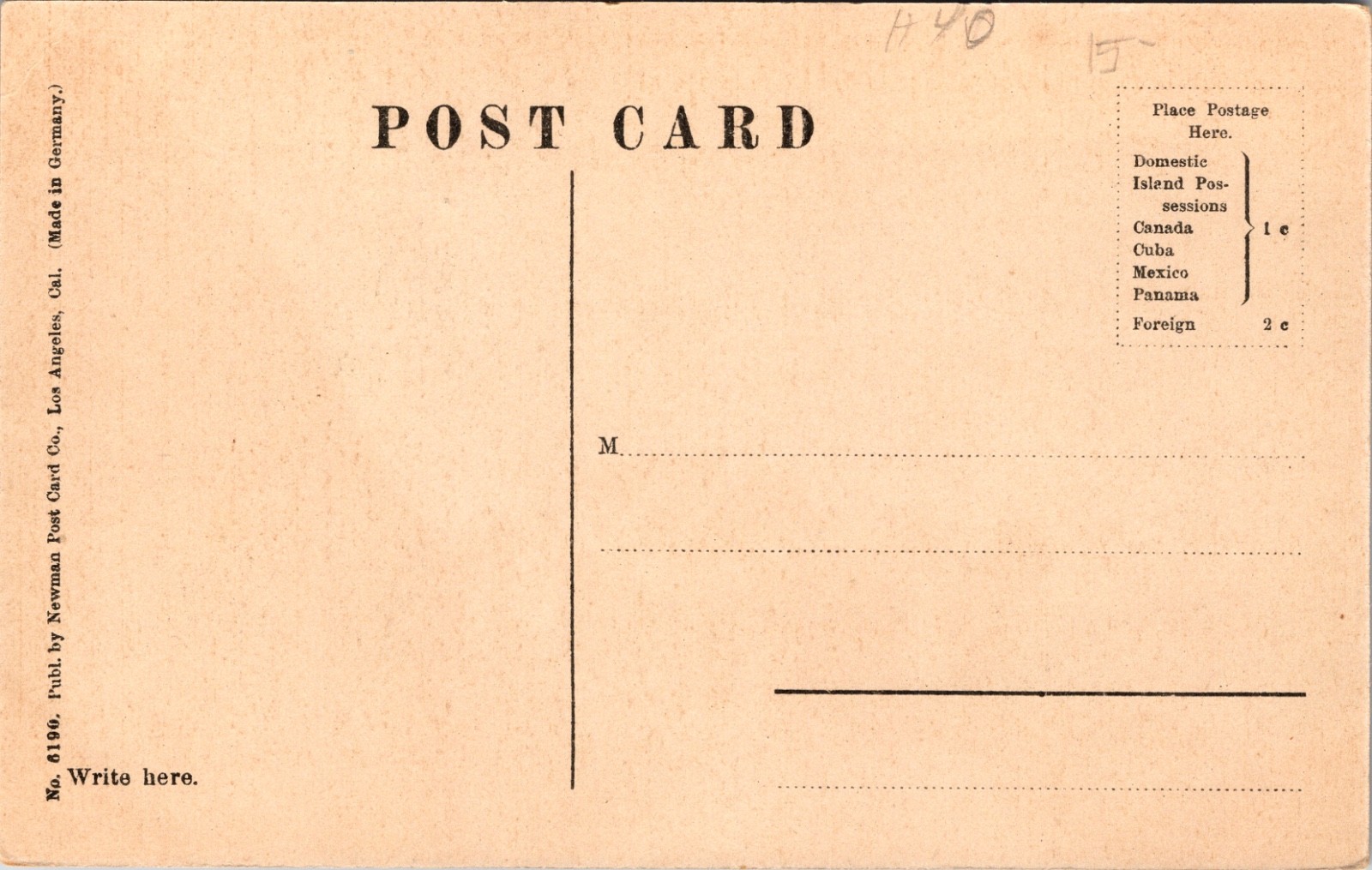 Coach Trip to Pebbly Beach Santa Catalina Island California Sunset Postcard thumbnail 2