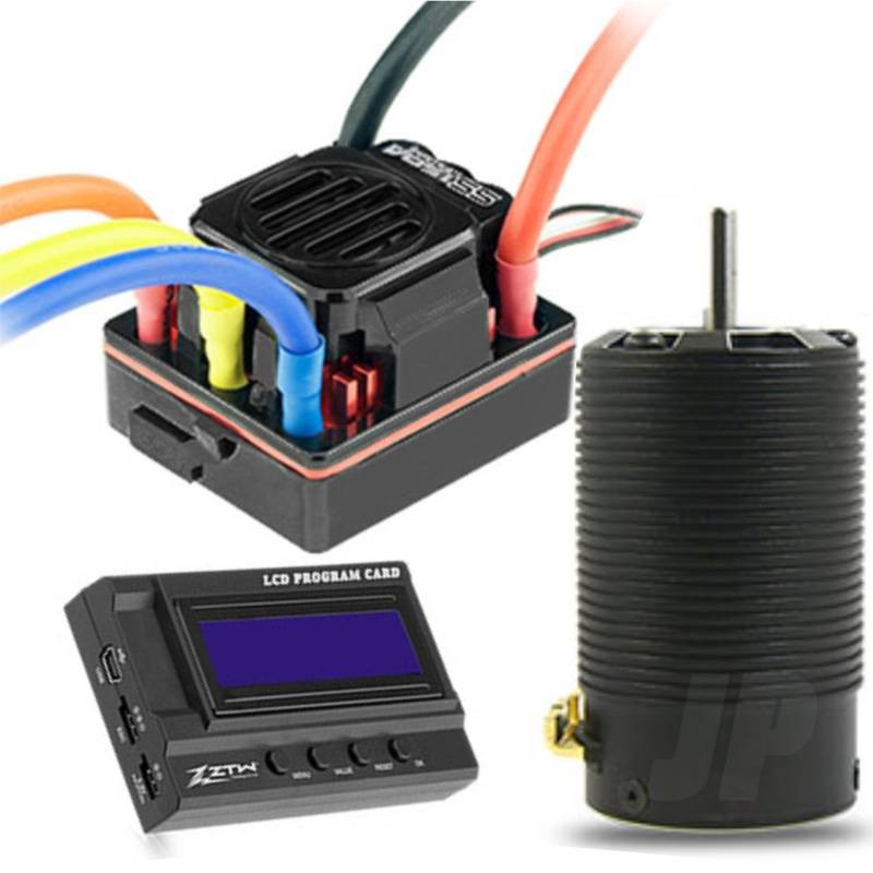 ZTW 1:8 RC Car Brushless Beast Combo 120A ESC + 2150Kv Motor + Program Card