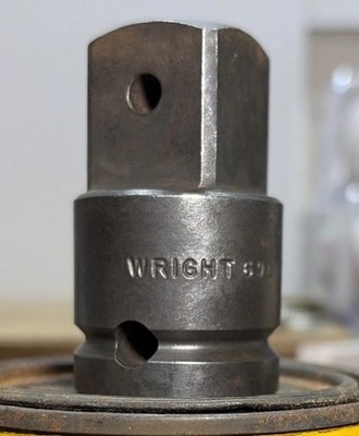 WRIGHT TOOL CO. # 6901 Impact Adaptor 3/4'' Female to 1'' Male USA  