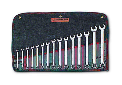 Wright Tool 952 Metric Wrench Set 12pt 7 22mm 15pc Full Polish