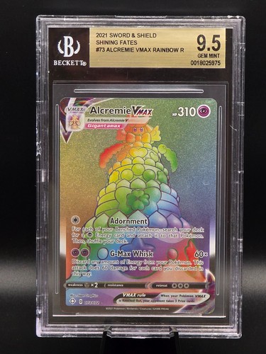 Alcremie VMAX graded BGS 9.5 for sale on eBay