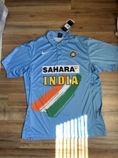 Vintage Nike Team India 2005-06 Cricket Jersey Sahara