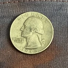 1965 Washington Silver Quarter No Mint Mark Error Rare Coin Collectable