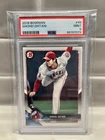 Shohei Ohtani 2018 Bowman Rookie RC #49 PSA 9