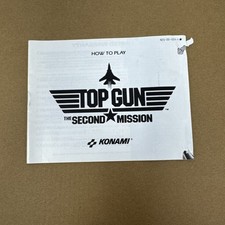 Top Gun: The Second Mission Nintendo, 1990 NES Manual Only