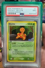 2005 POKEMON EX UNSEEN FORCES #47 SHUCKLE-REVERSE FOIL PSA 9 on eBay