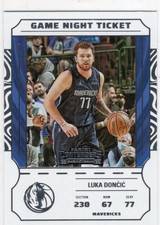 Luka Doncic 2023 Panini Contenders Basketball Game Night Ticket No. 24