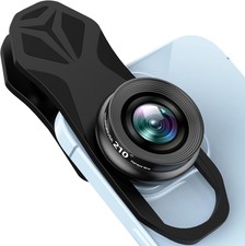 210 Fisheye Lens Professional Phone Camera Lens for iPhone Samsung Pixel
