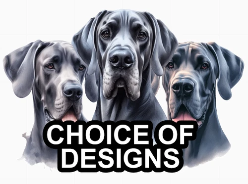 Great Dane Self Adhesive Dog Sticker