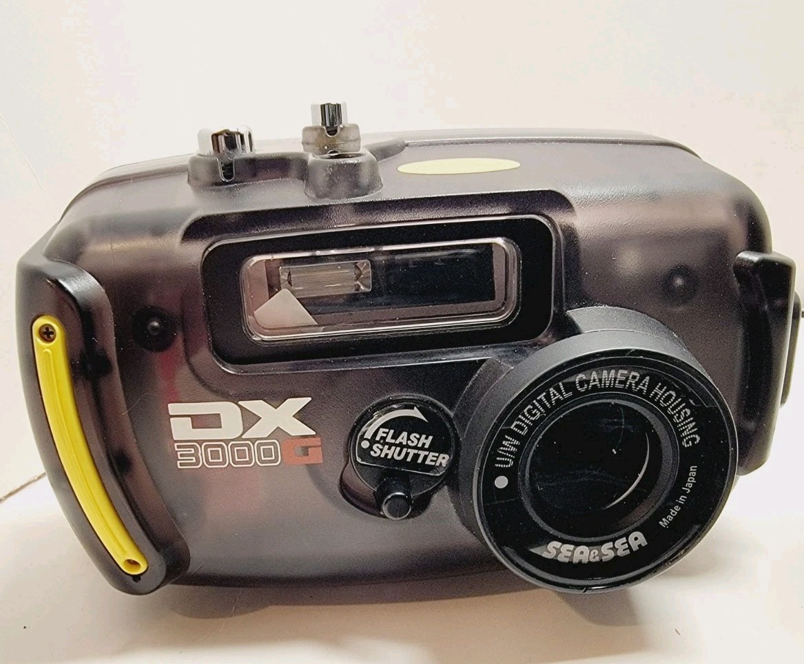 Ricoh Caplio G3 Mdl 5 Dig Camera Sea & Sea DX3000 G Housing Sea & Sea Flash YS25