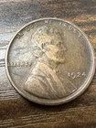1924 Fine Lincoln Wheat Cent Penny Actual Coin. Look At All My Coin