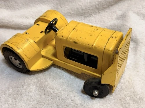 Tonka Luggage (Yellow) Tractor, Pressed Steel, Circa 1960s