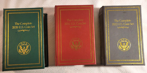 EMPTY PRESENTATION BOX for 2020, 2021 & 2022 Mint Coin Set