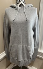 Hope  Henry Girls' Organic Cotton Hoodie Sweater Kangaroo Pocket Large 12/14