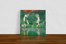 Gustav Klimt "Schloss Kammer on the Attersee I" Canvas Print Wall Art Home Decor