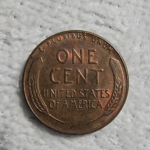 1956 Lincoln Wheat Cent Penny Error:"BIE"  - Picture 3 of 3