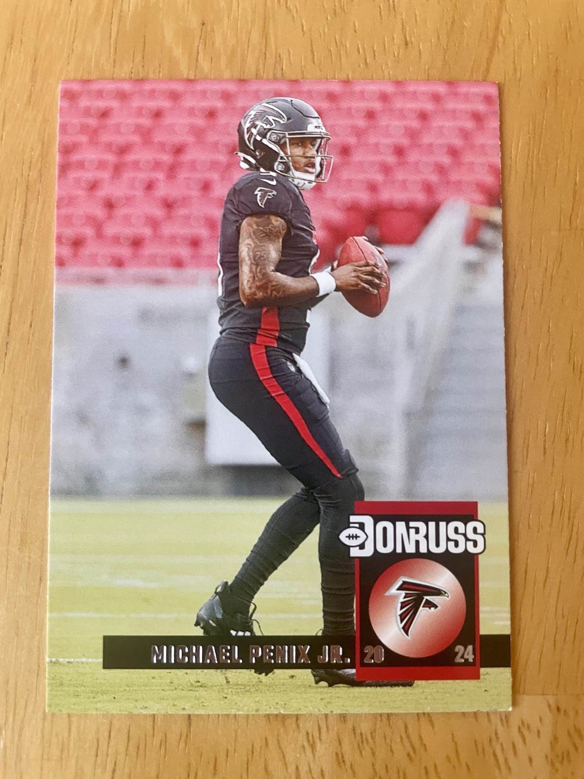 2024 Panini Donruss Michael Penix Jr Retro 1994 Rookie RC #25 Atlanta Falcons