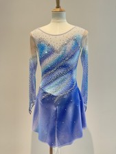 Girls 8/10Y Figure Skating Competition Dress - Ships From Canada