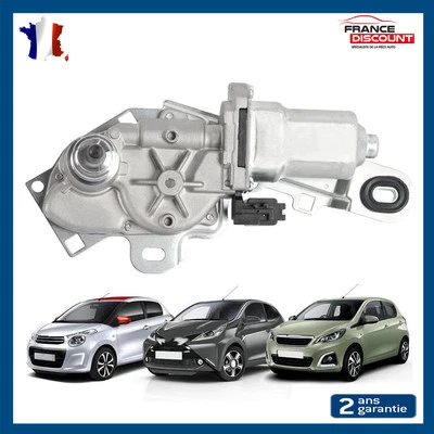 MOTEUR ESSUIE GLACE ARRIERE POUR CITROEN C1 II à partir de 2014 - B001099280 - Bild 1 von 4