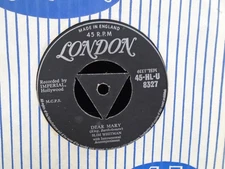 SLIM WHITMAN " DEAR MARY " Or. UK TRI CTR LONDON EX+ COND.