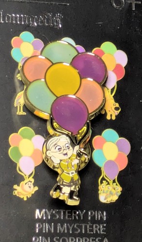 Loungefly Disney Pixar Up Balloon Characters Blind Box Pin - Ellie - Opened - Picture 2 of 8