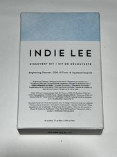 INDIE LEE Discovery KIT Cleanser, COQ-10 Toner, Squalane Facial Oil Travel Mini