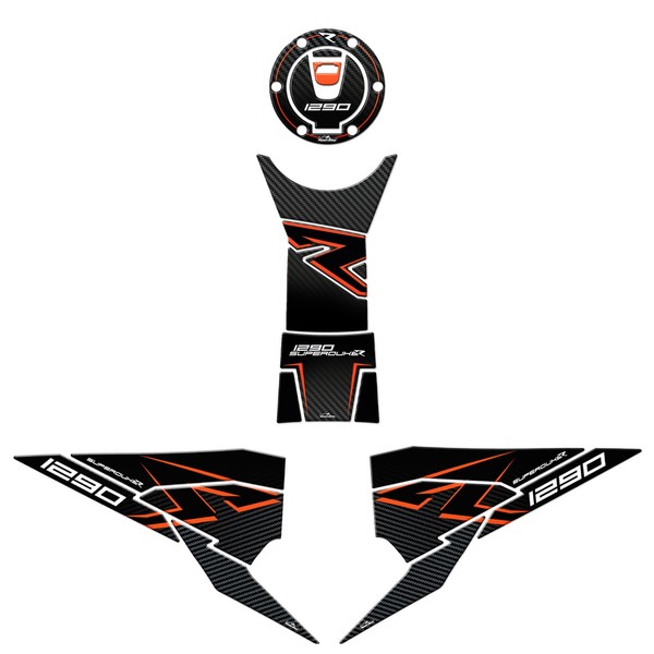 Kit Tank Basic Aufkleber 3D Kompatibel Mit KTM 1290 R Super Duke 2022-2023-image