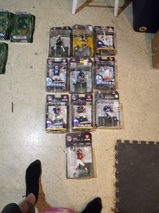 McFarlane NFL Action Figures Randy Moss Brett Favre Peyton Manning Jacobs Addai