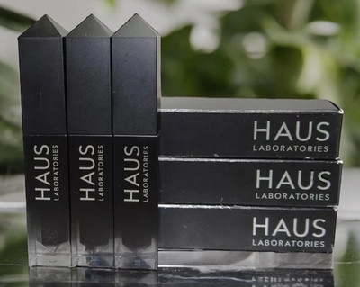 Lot of 3 ~ HAUS LABORATORIES Risqué Brow & Lash Sparkle Topper ~ DRAMA ~ NEW NIB