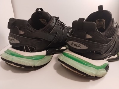 Balenciaga Track Trainer Black/Green Glow Men