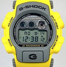 G-SHOCK Casio DW-8400Y-9T Mudman Men’s Yellow Used Watch Collection