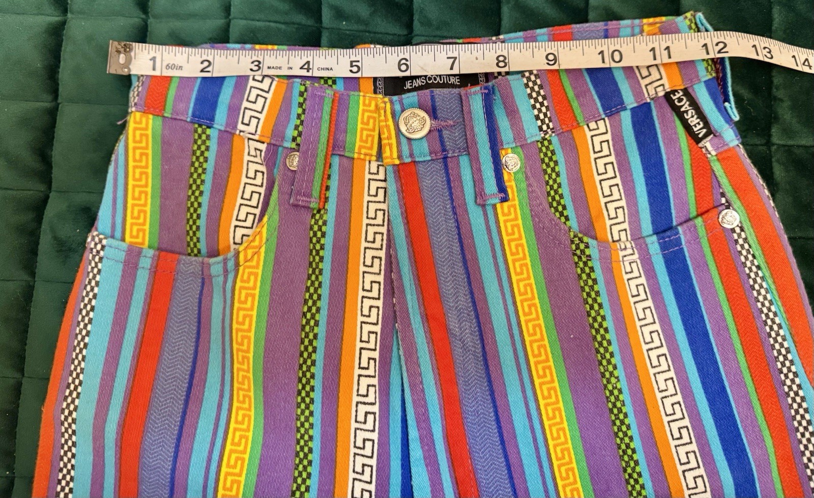 Vintage 1990s Gianni Versace Jeans Couture statement denim thumbnail 7