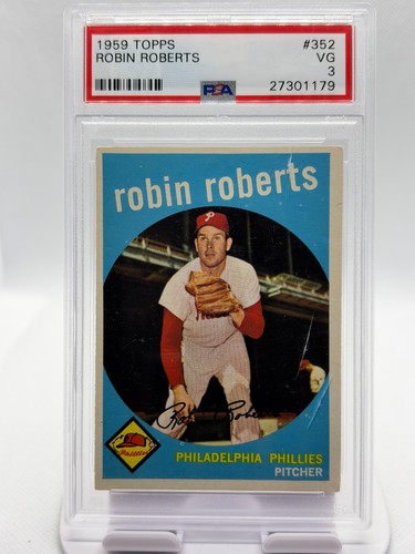1959 Topps Robin Roberts #352 card