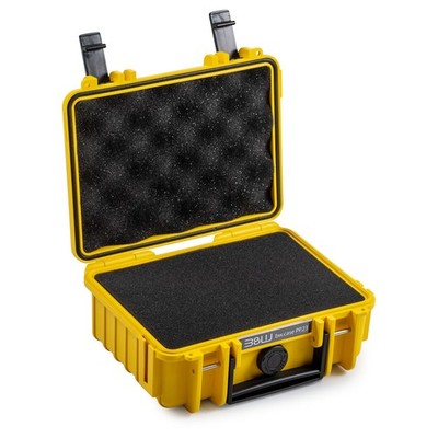 B&W Outdoor Case 500 - Mehrzweckkoffer mit Würfelschaum (SI) - gelb