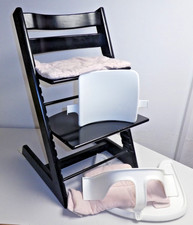 Stokke Tripp Trapp high chair, black, manufactured in 2015 / suitable for...