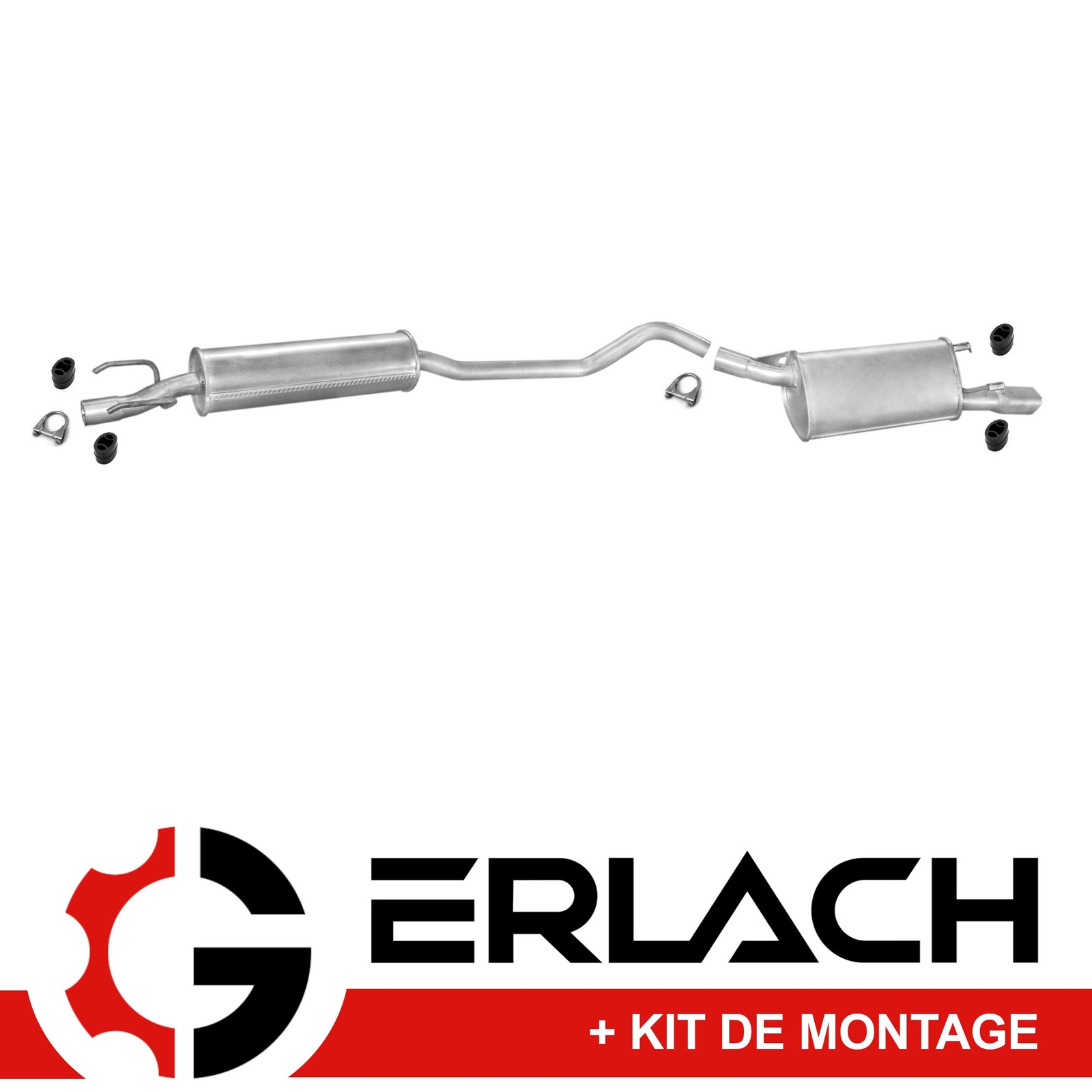 Pot d'échappement Opel Corsa B 1.4i idéal pour passer le contrôle technique tranquillement