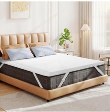 3 Inch Gel Memory Foam Mattress Topper Full, Cooling Mattress Topper with...