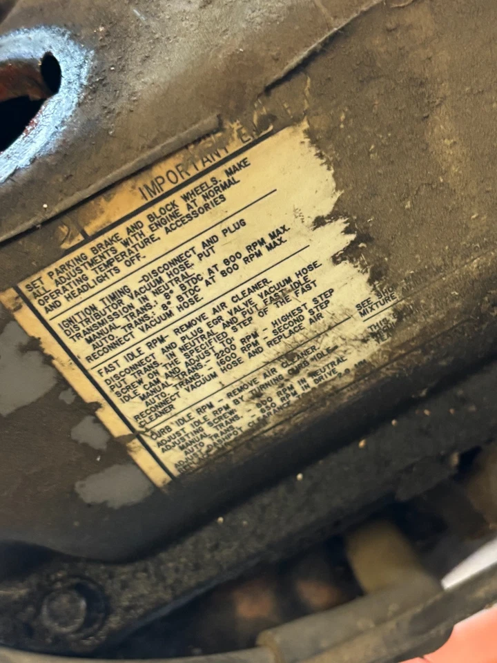 1985 1986 84 85 86 FORD 460 7.5 ENGINE BIG BLOCK 4BBL RAN WHEN PULLED F250 F350 - Image 2 of 4