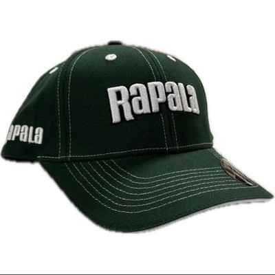 Rapala Classic Mütze Mütze Farbe DUNKELGRÜN 100% Baumwolle