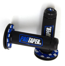 Blue Pro Taper Grips Atv Quad Bmx Mountain Bike Scooter Blue Pro Taper Grips Atv Quad Bmx Mountain Bike Scooter