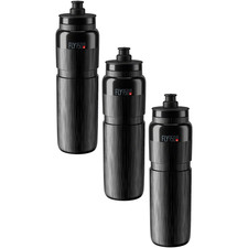 Elite Fly Tex Water Bottle Bundle - 950ml BPA-Free Plastic, Textured Grip,