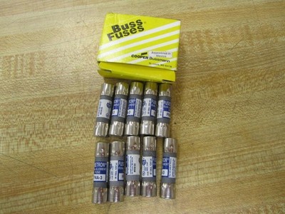 Bussmann FNA-3 Fusetron FNA3 Fuses (Pack of 10)