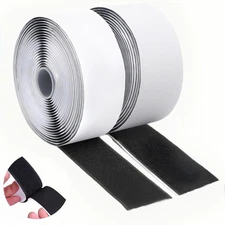 2 Inch x 5 Yards Hook and Loop Tape - Strong Back Adhesive Fasten Mounting Strip