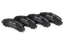 Dr!ve+ Bremsbelagsatz Scheibenbremse DP1010.10.0039 für NISSAN MICRA 2 K11 16V