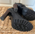 Tory Burch Black Leather High Heel Bootie;  Size 6.5 - Rare Find - $250 Retail — photo 10