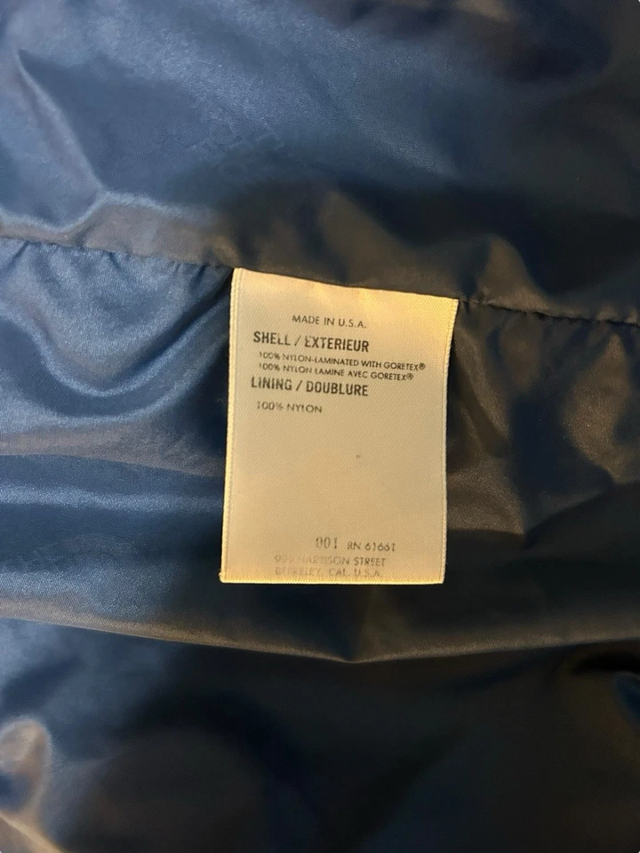 Chaqueta Parka De Colección The North Face Gore Tex Etiqueta Púrpura Para Mujer Grande Hecha en EE. UU. Foto 4 de 4