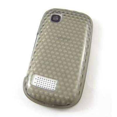 TPU Case Abdeckung grau mit Diamant Muster Case Cover Nokia Asha 200 Asha 201
