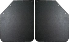 Pair Universal Black Polymer Angled 24" x 30" Mudflaps Splash Guard Mud Flaps