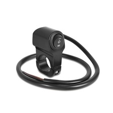 22mm Handlebar Mounted Motorcycle Spotlight Switch High Low Beam Control